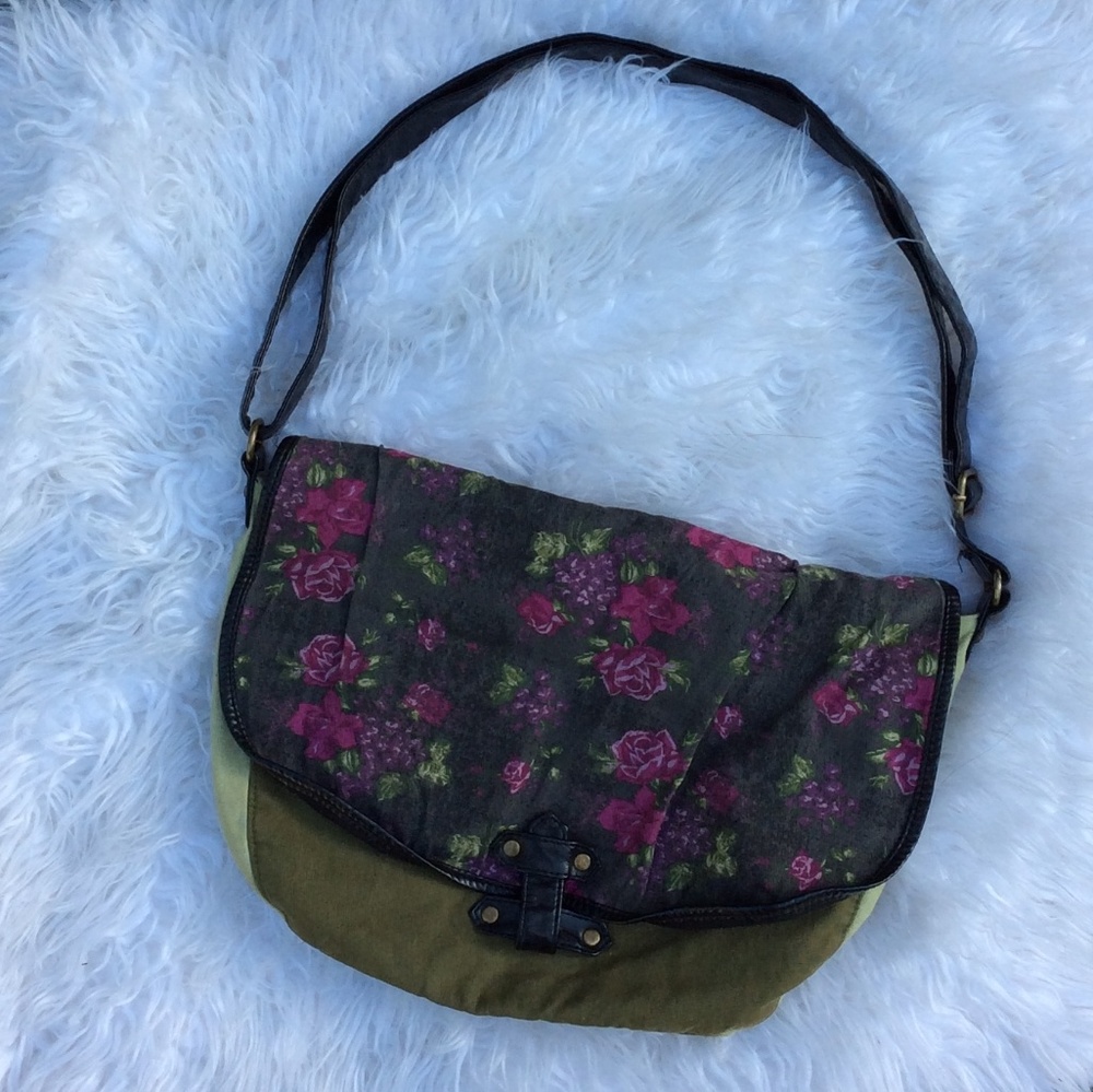 Floral crossbody bag
